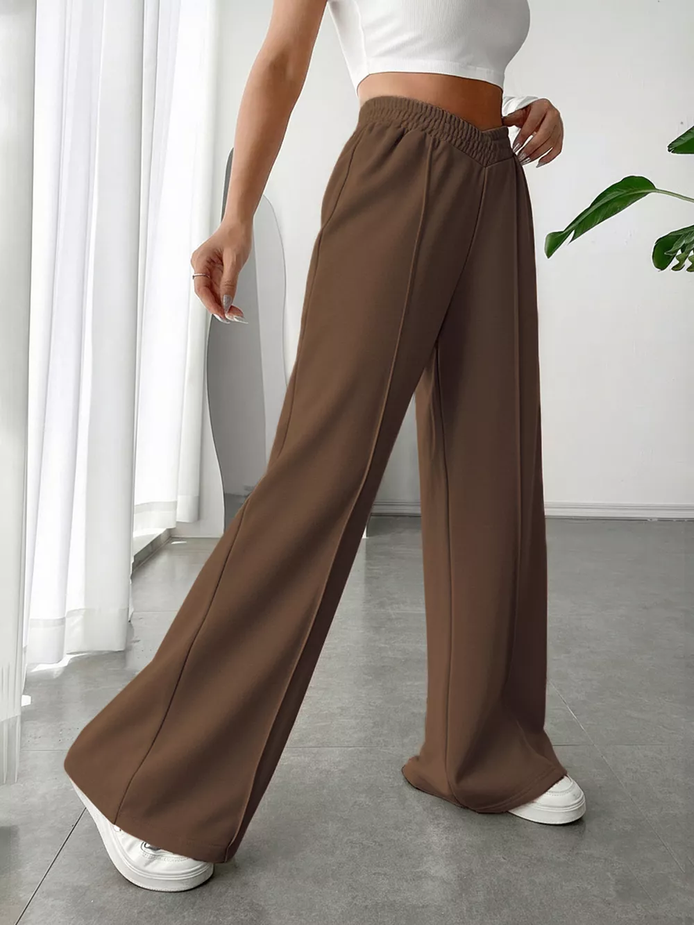 Wide Leg High Waist Pants, image 13