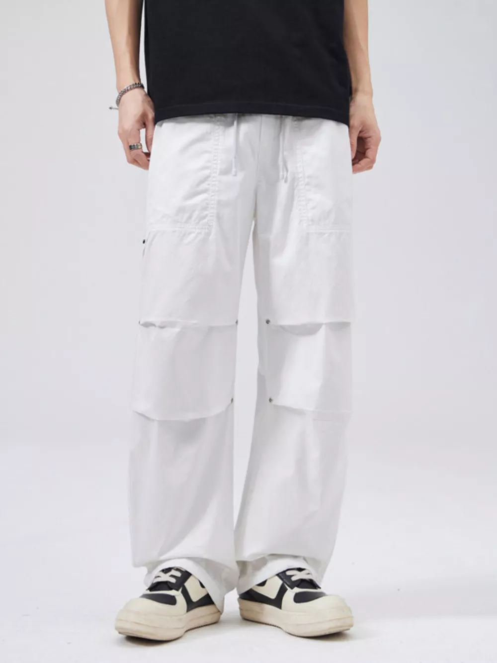 Men's Wide Leg Pants, image 4