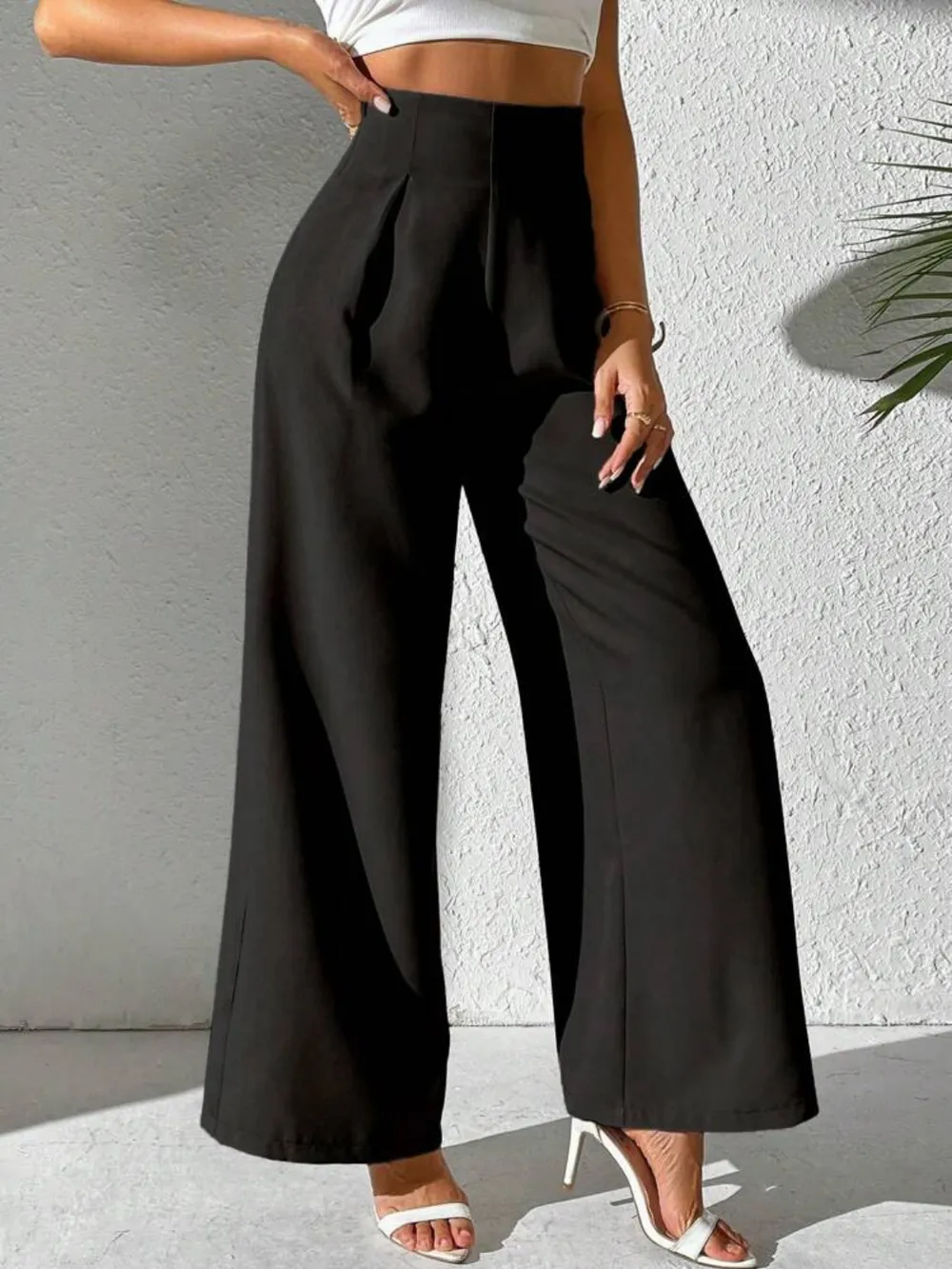 Wide Leg High Waist Pants, image 6