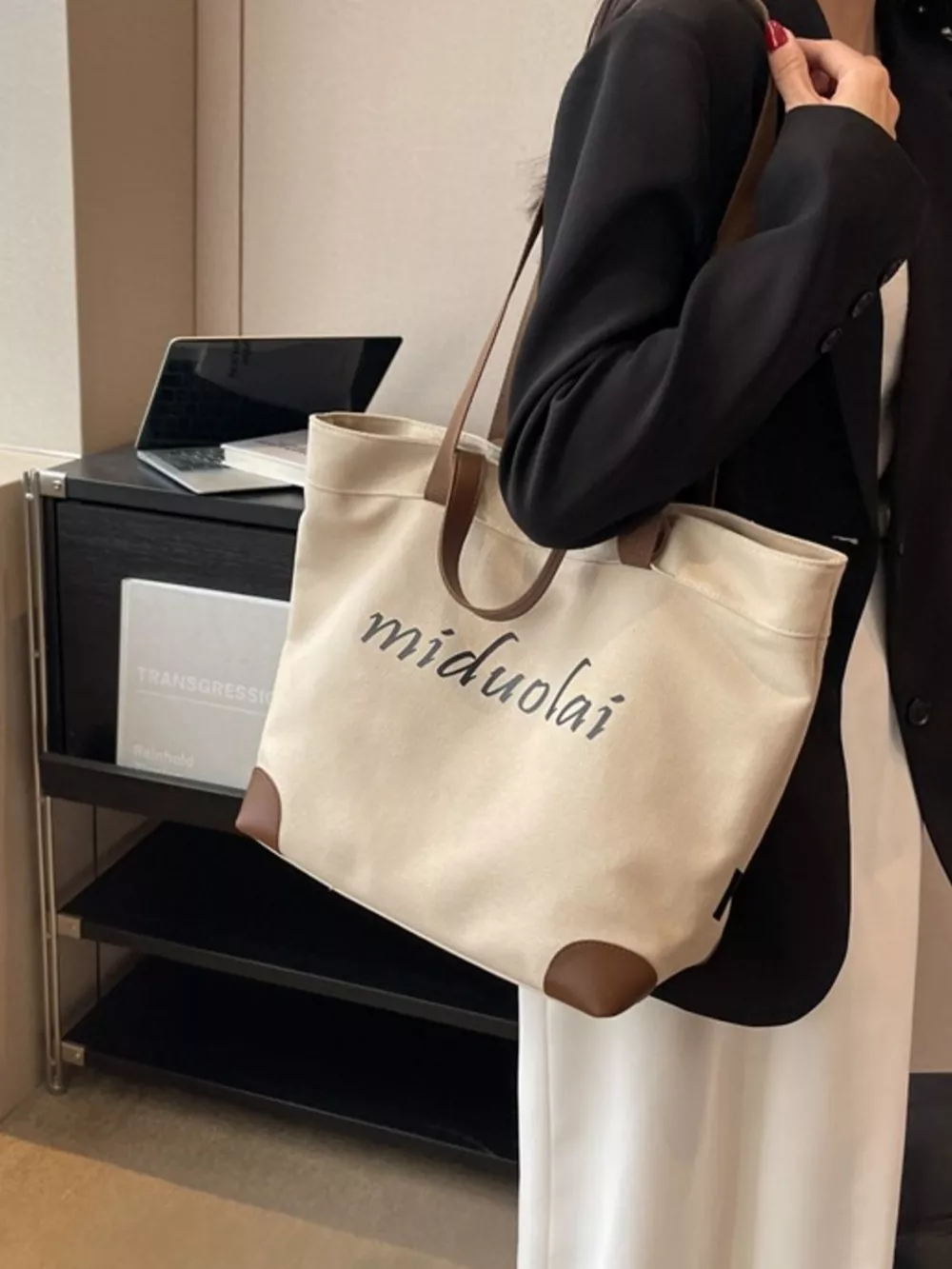 Casual Canvas Handbag, image 2