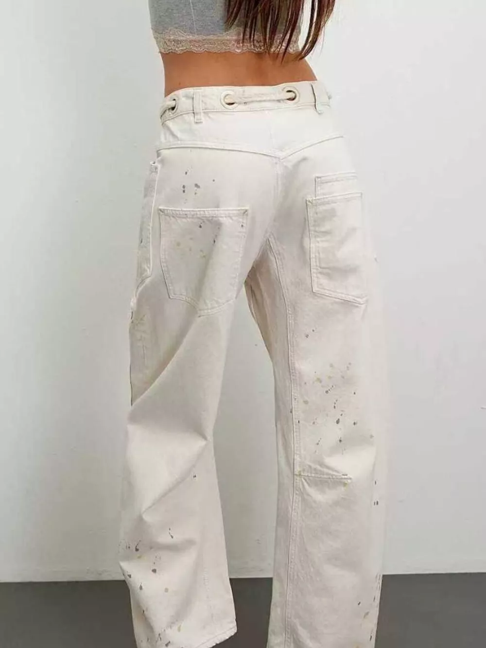 Washed Relaxed Fit Jeans, image 14