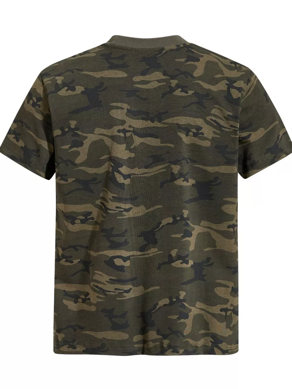 Men's Camouflage Print Short Sleeve T-Shirt, image 3