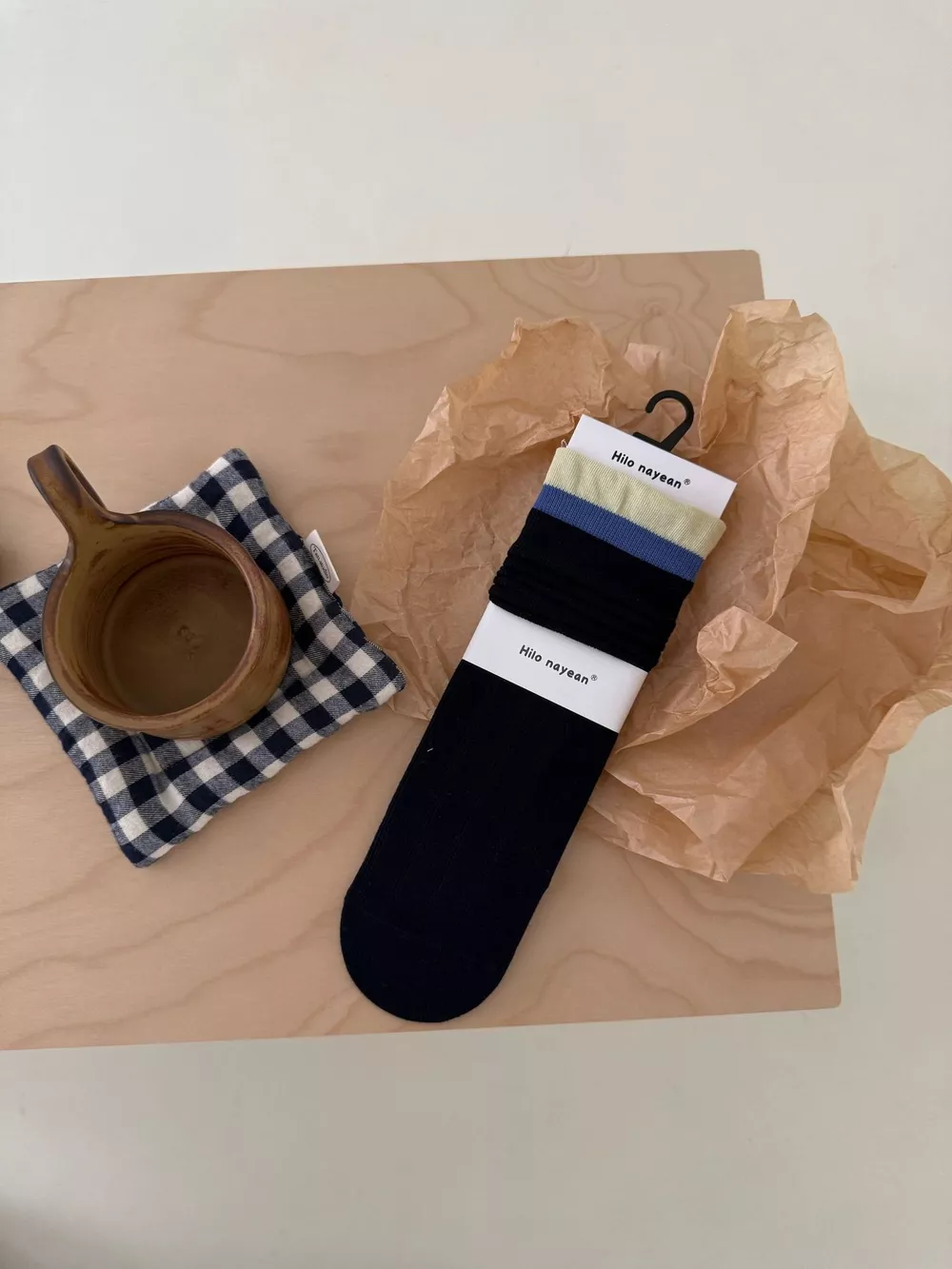 Solid Color Knit Socks, image 5