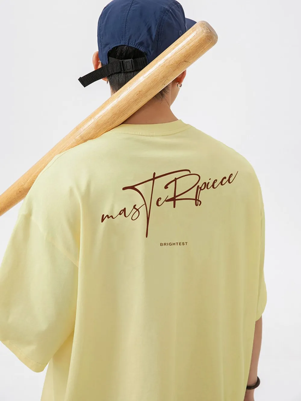 Men's Plus Size Round Neck Half Sleeve T-Shirt, image 3