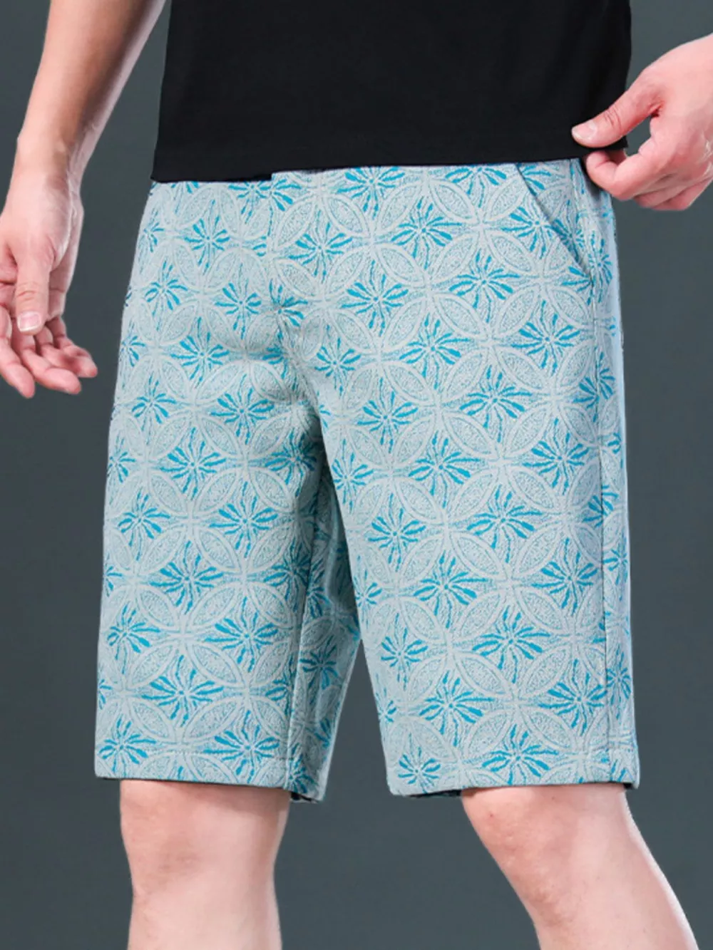Men's Printed Loose Fit Shorts, image 4