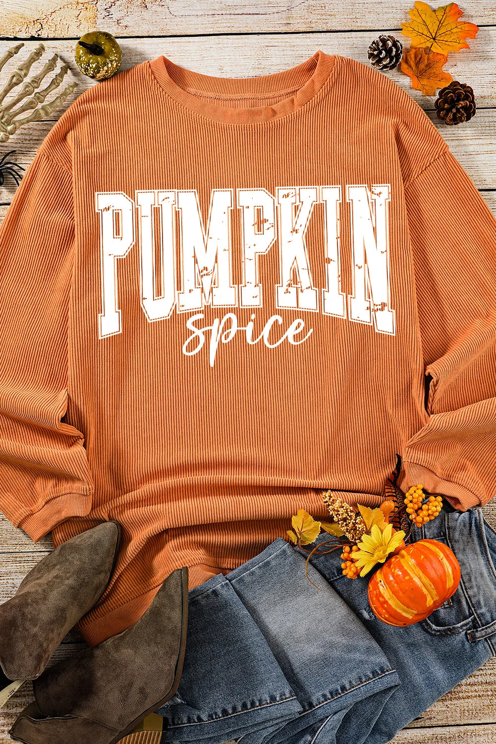 Letter Graphic Long Sleeve Sweatshirt, image 4