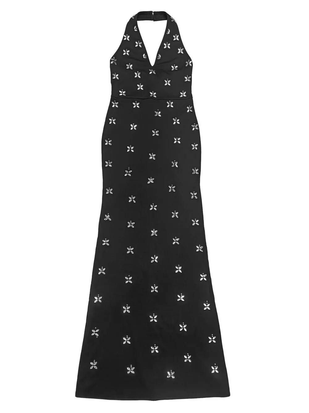 Floral Halter Neck Maxi Dress, image 11