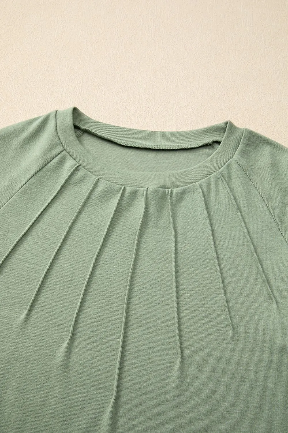 Texture Round Neck Long Sleeve T-Shirt, image 8