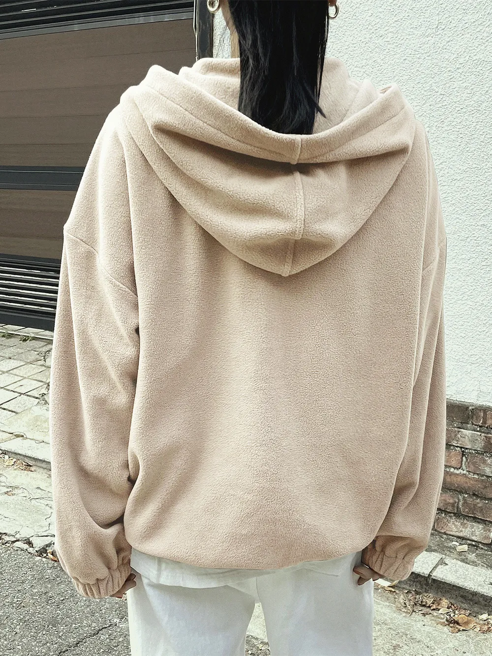 Mountain Quarter Zip Long Sleeve Hoodie, image 11