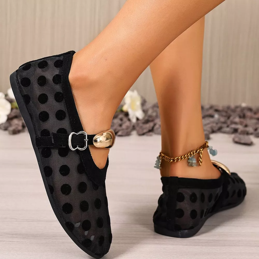 Polka Dot Slip-Ons, image 5