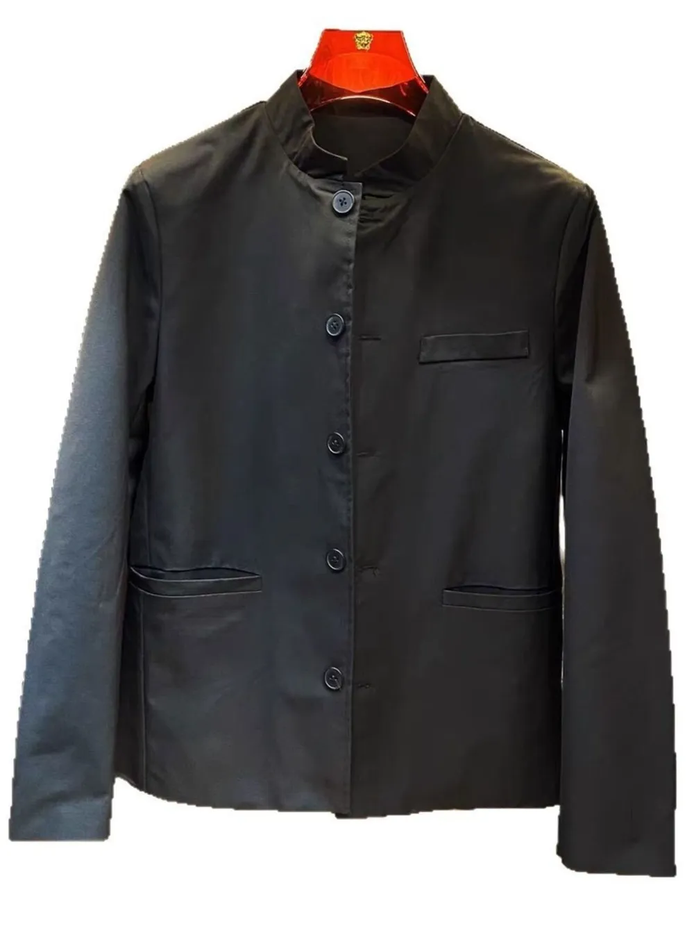 Men's Plus Size Button Up Long Sleeve Jacket, image 6
