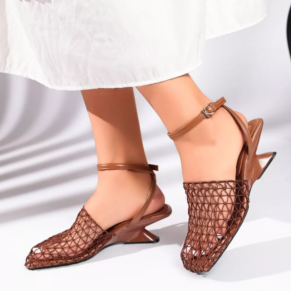 Ankle Strap Heeled Sandals, image 7
