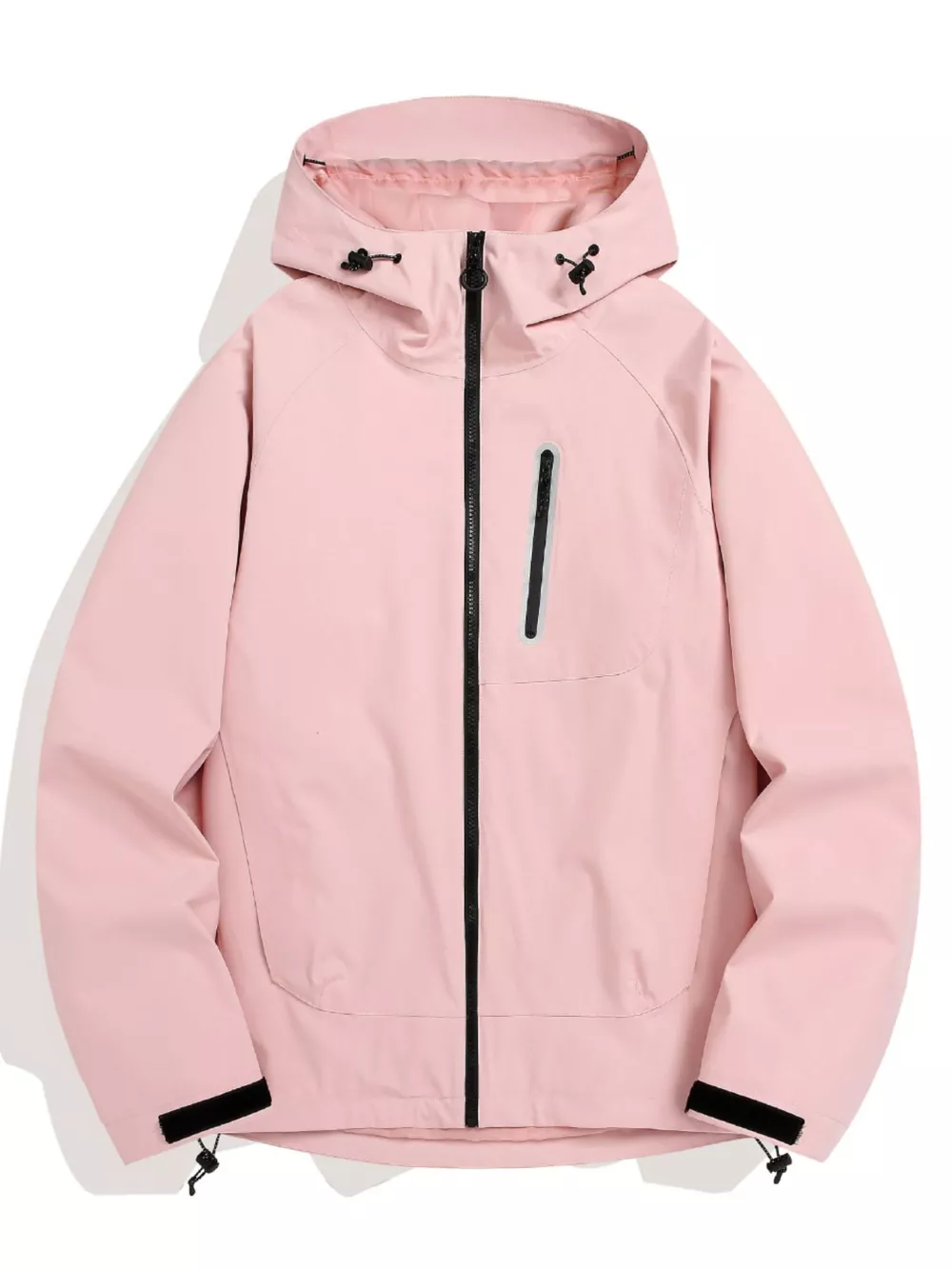 Men's Plus Size Lightweight Zip Up Jacket, image 6