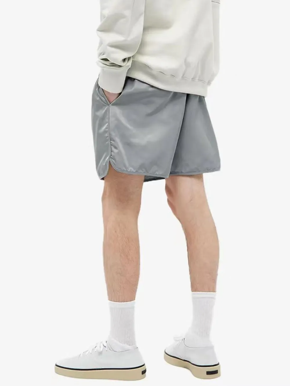 Men's Plus Size Drawstring Shorts with Pockets, image 3