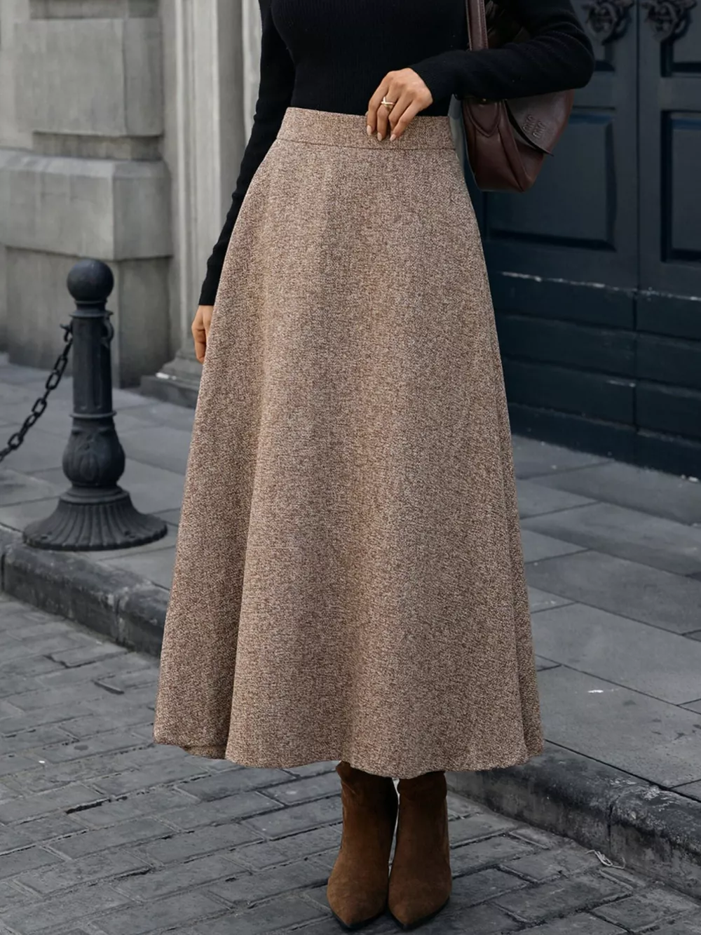 A-Line Midi Skirt, image 7