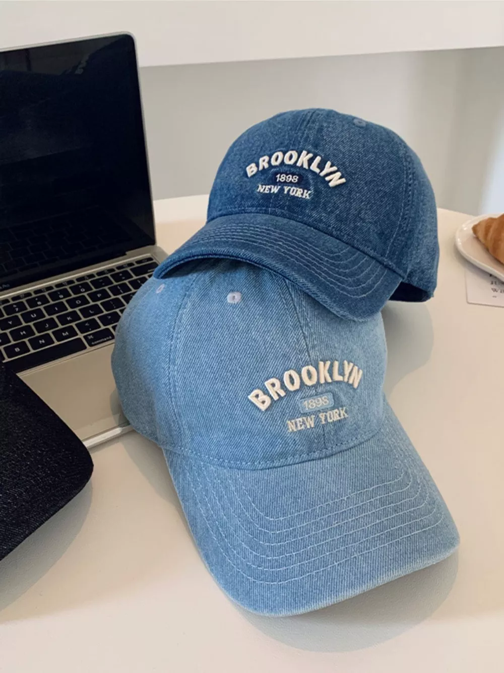 Letter Embroidered Baseball Cap, image 4