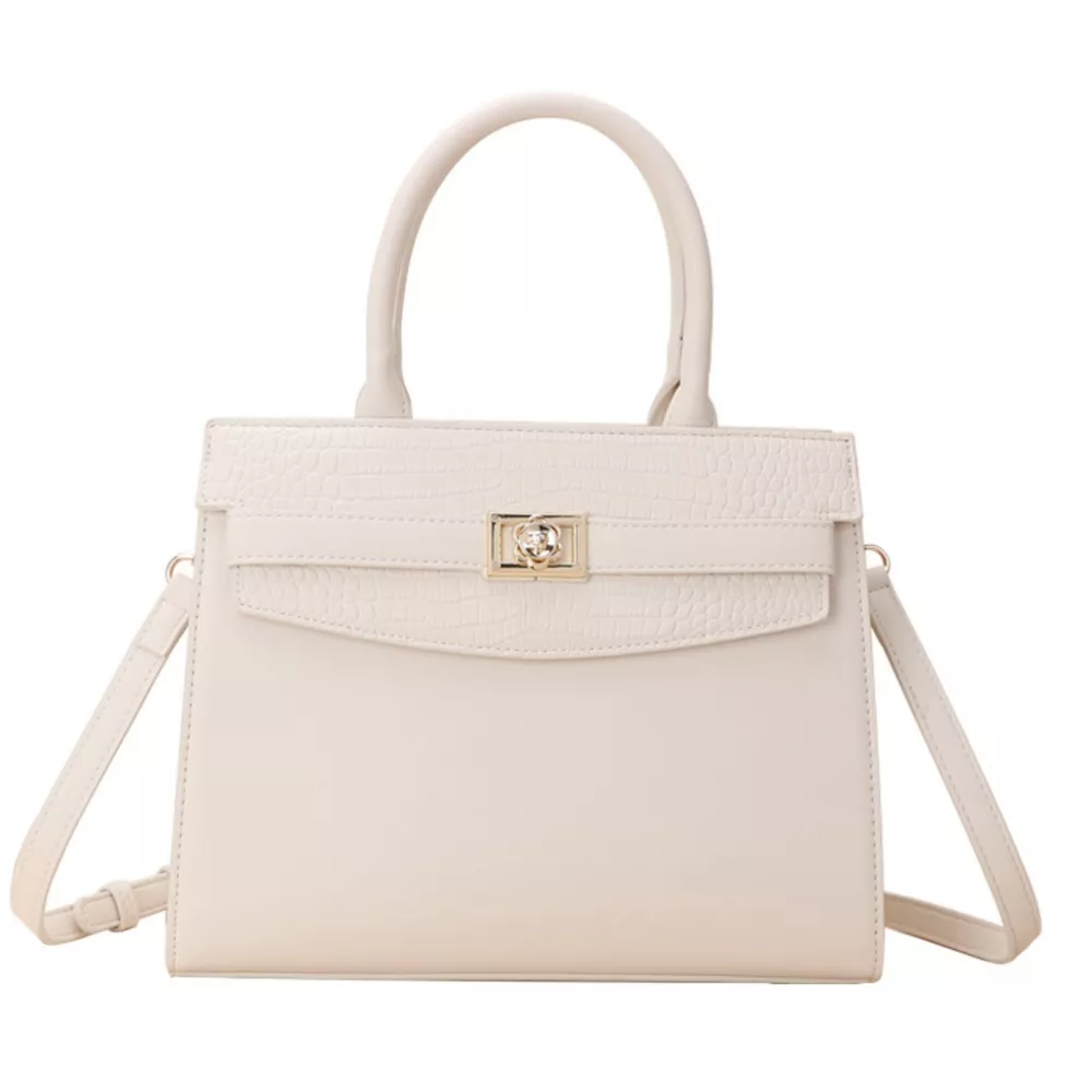 Top Handle Leather Handbag, image 5