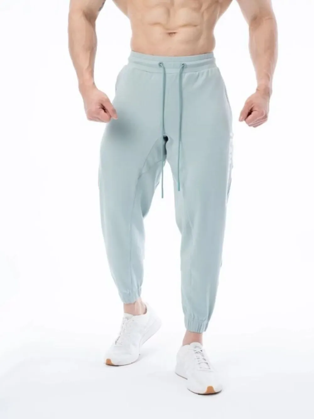 Men's Plus Size Drawstring Active Joggers, image 3
