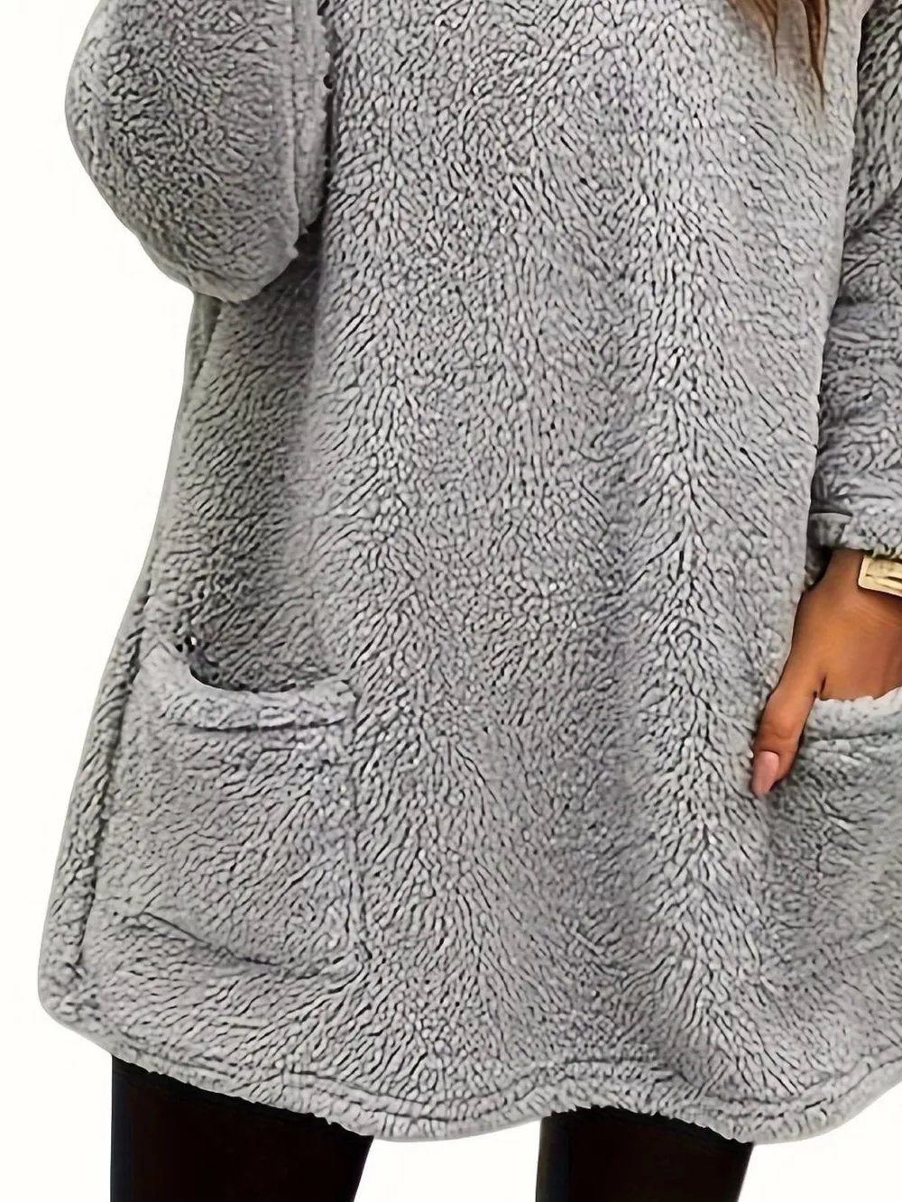 Fleece Long Sleeve Sweatshirt, image 24