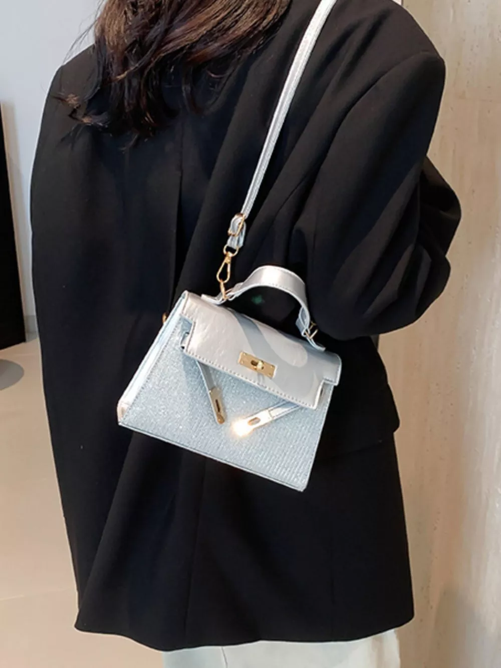 Adjustable Strap Mini Crossbody Bag, image 5