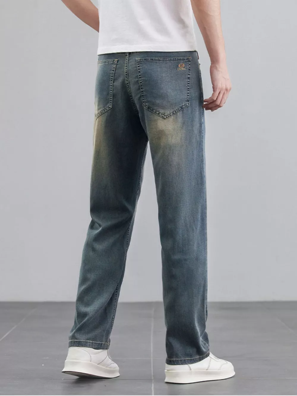Men's Wide Leg Jeans, image 7
