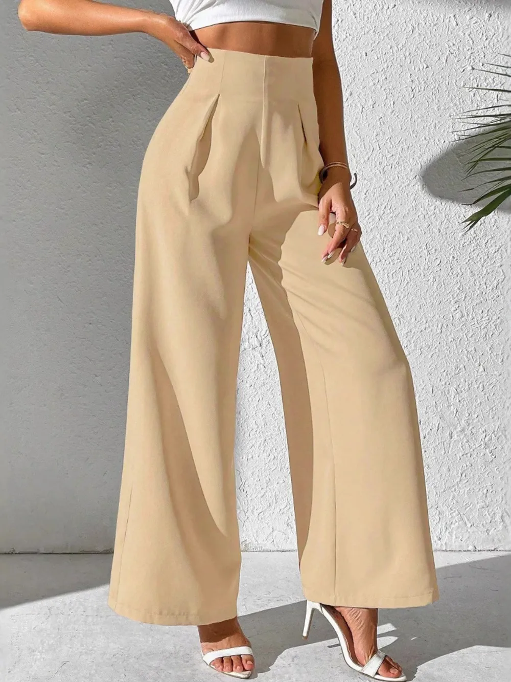 Wide Leg High Waist Pants, image 8