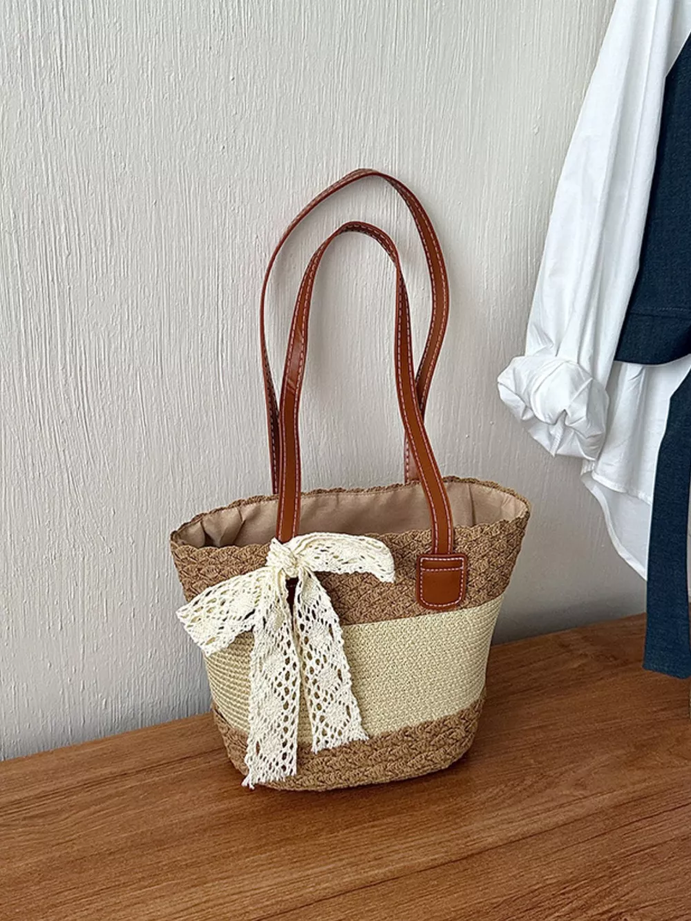 Straw Woven Shoulder Bag