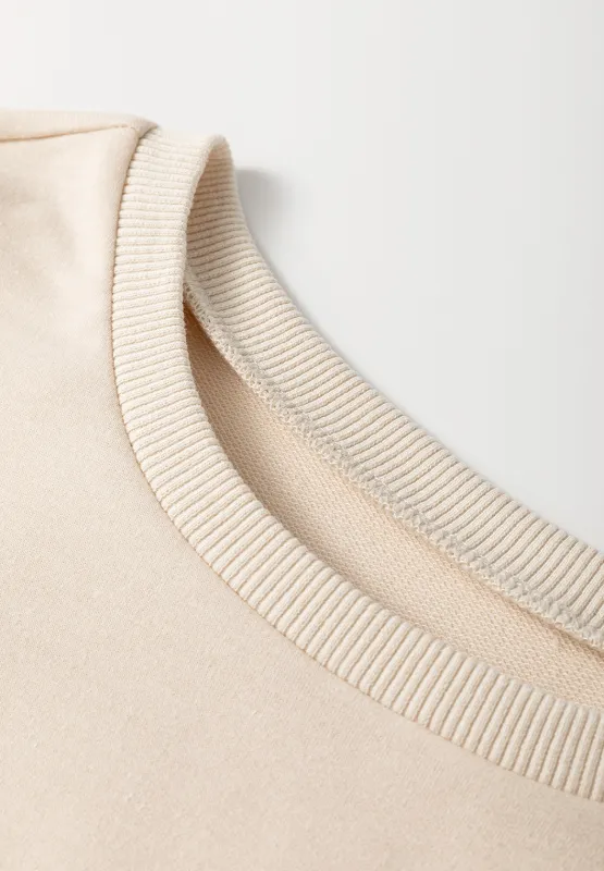Printed Round Neck Long Sleeve Blouse, image 4