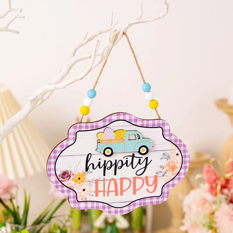 Easter Wooden Bead Hanging Widget, image 5