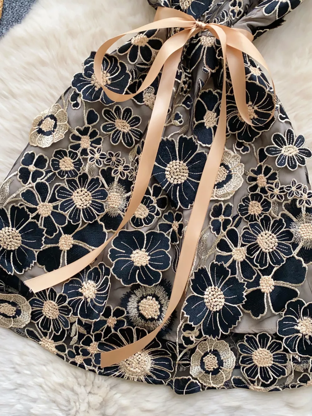 Floral Tie Waist Mini Dress, image 25