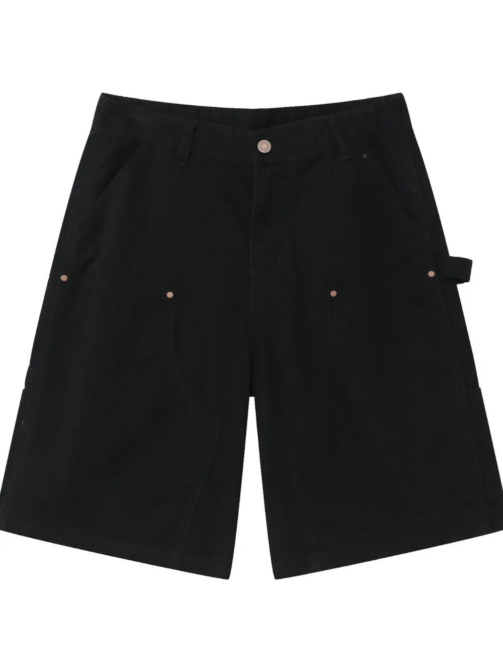 Men's Mid Rise Denim Shorts with Pockets, image 5