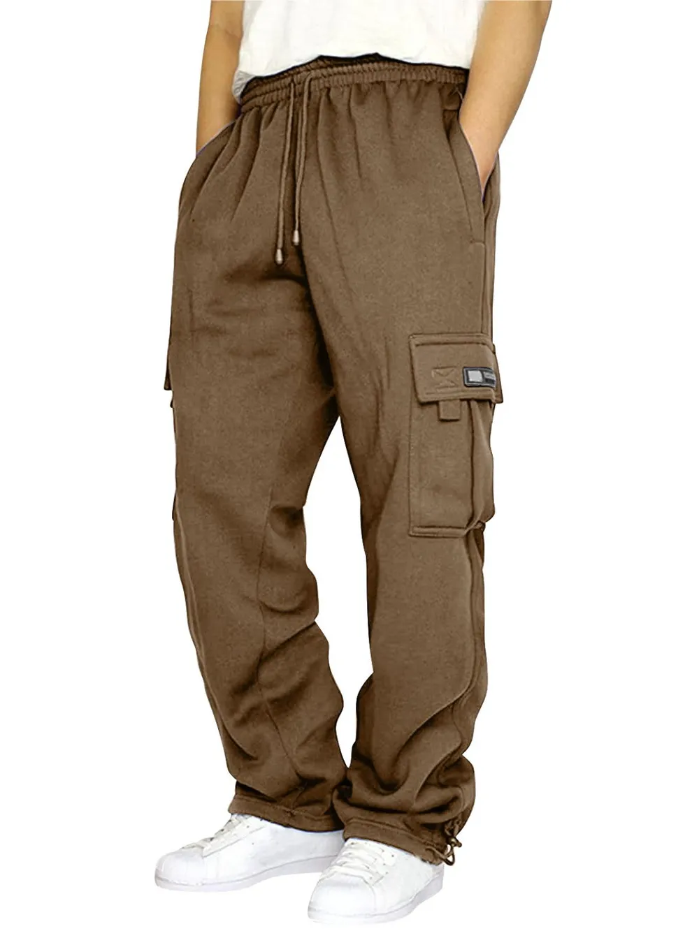 Men's Full Size Drawstring Pants Plus Size, image 8