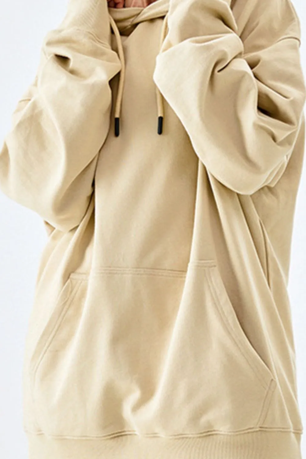 Men's Drawstring Kangaroo Pocket Hoodie, image 9