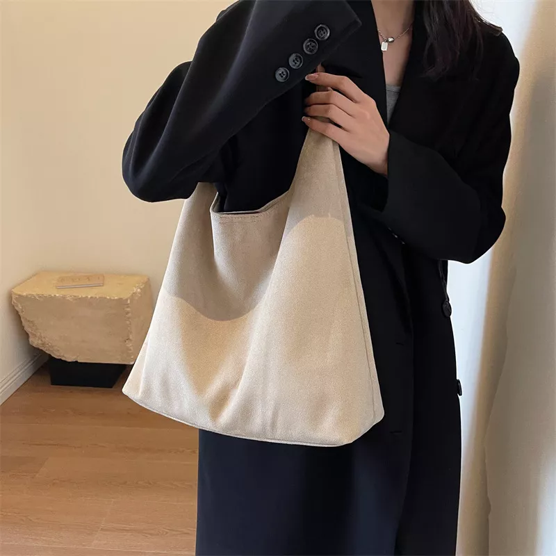 Solid Color Shoulder Bag, image 8