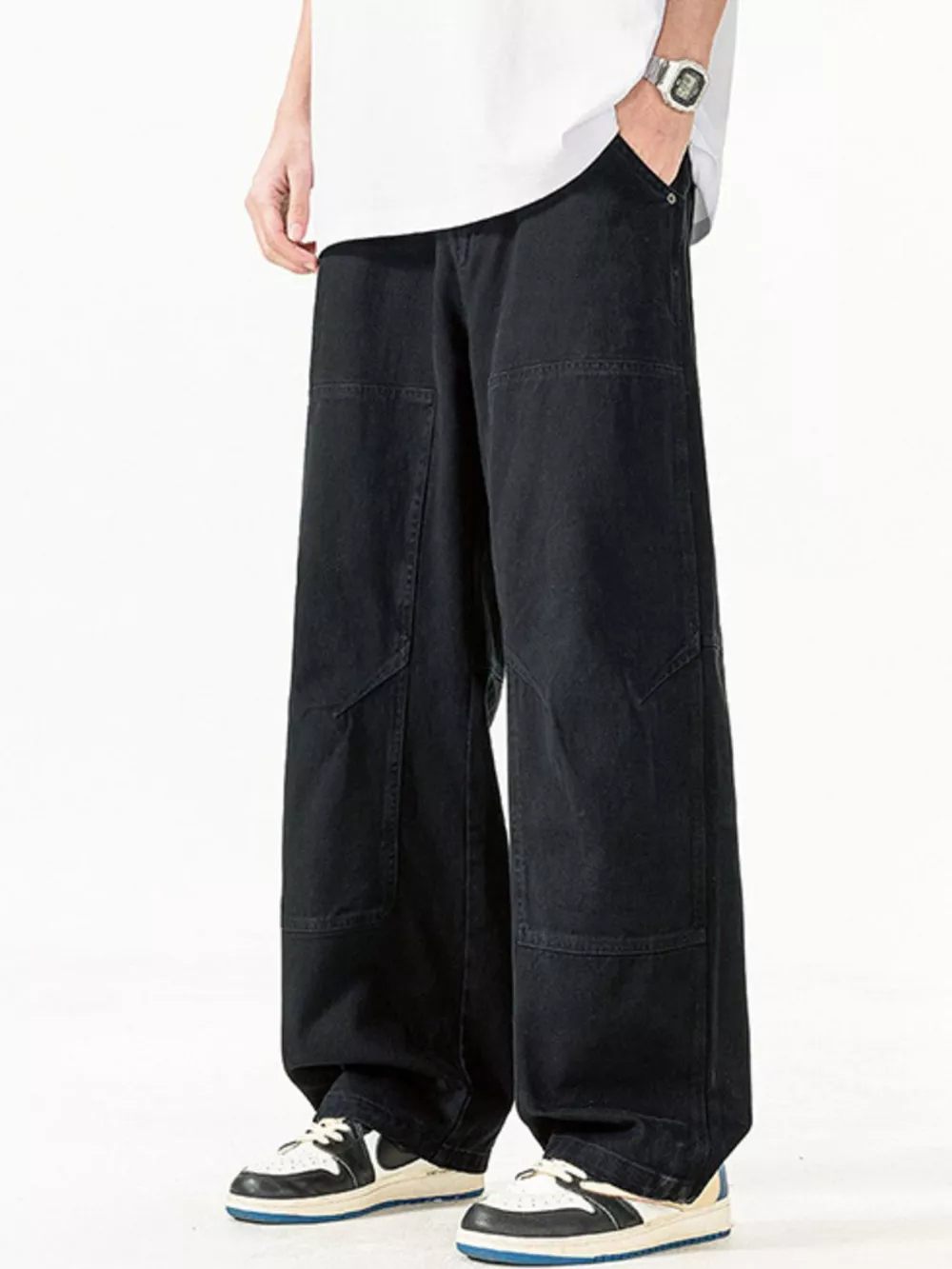 Men's Plus Size Loose Fit Casual Pants