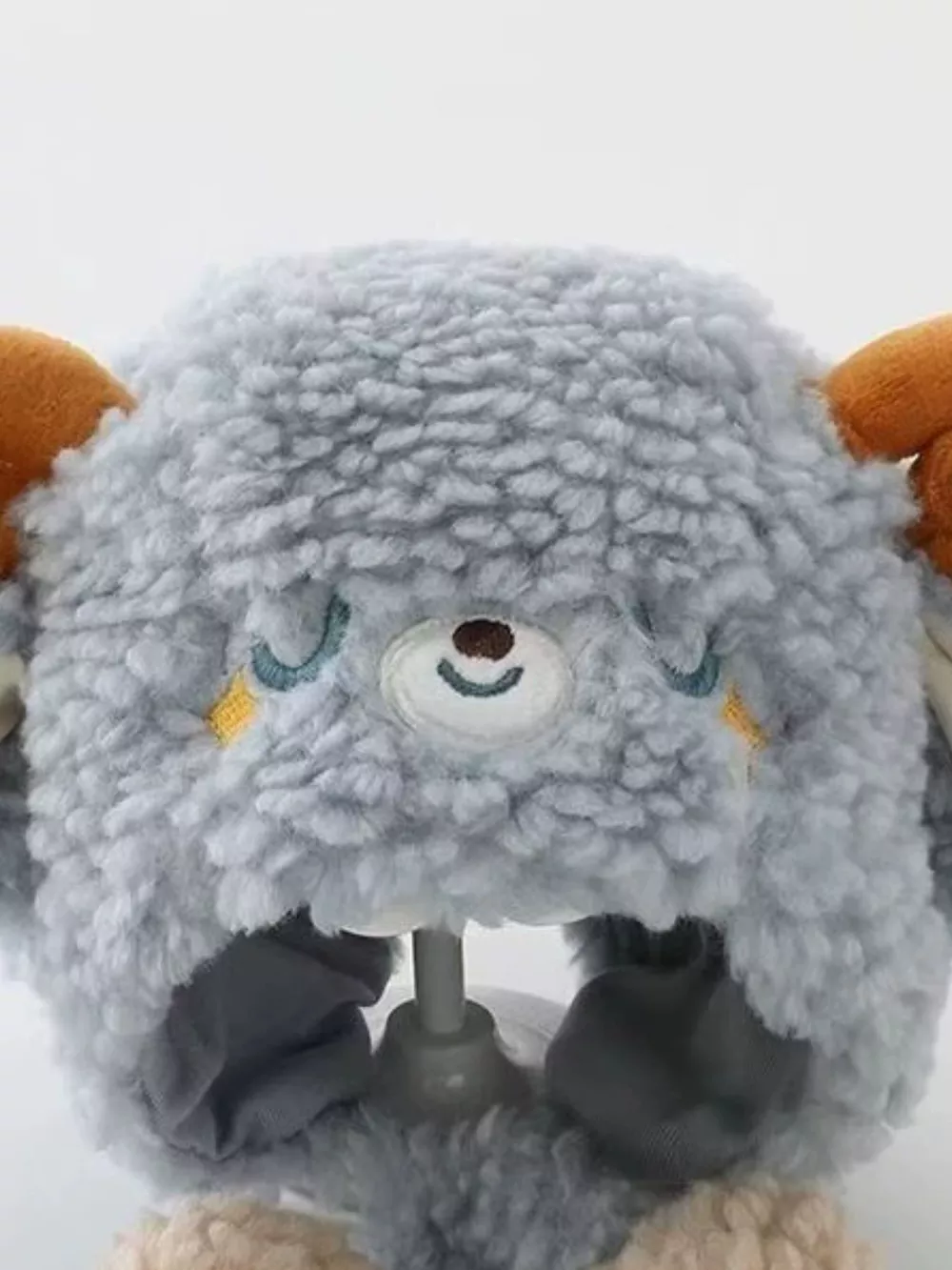Children's Cute Lamb Plush Hat, image 5