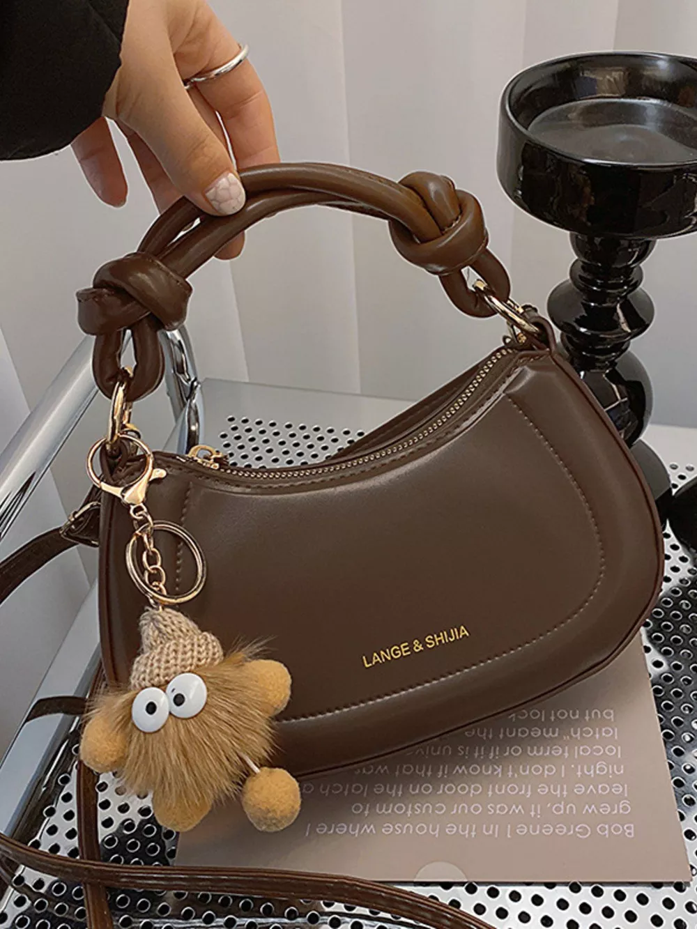 PU Leather Crossbody Bag, image 2