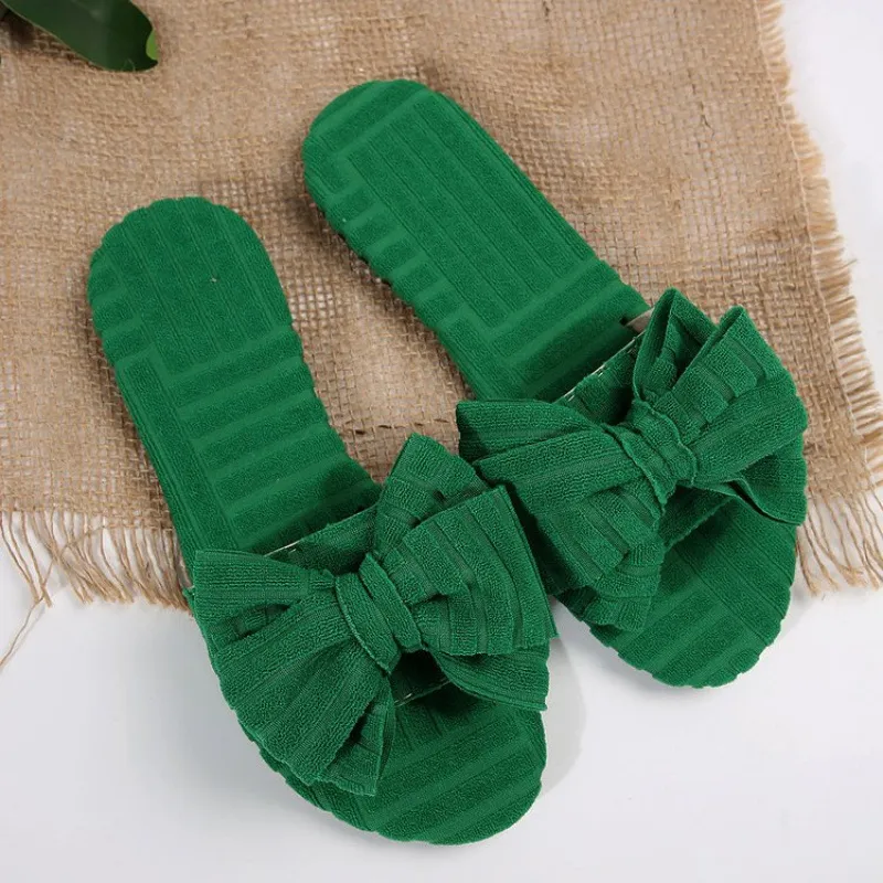Bow Knot Open Toe Slippers, image 24