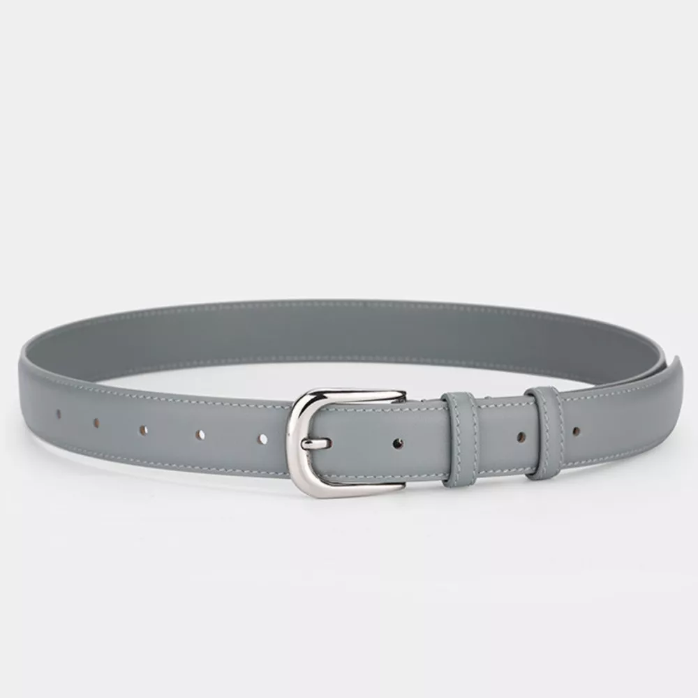 Classic Leather Skinny Belt, image 7
