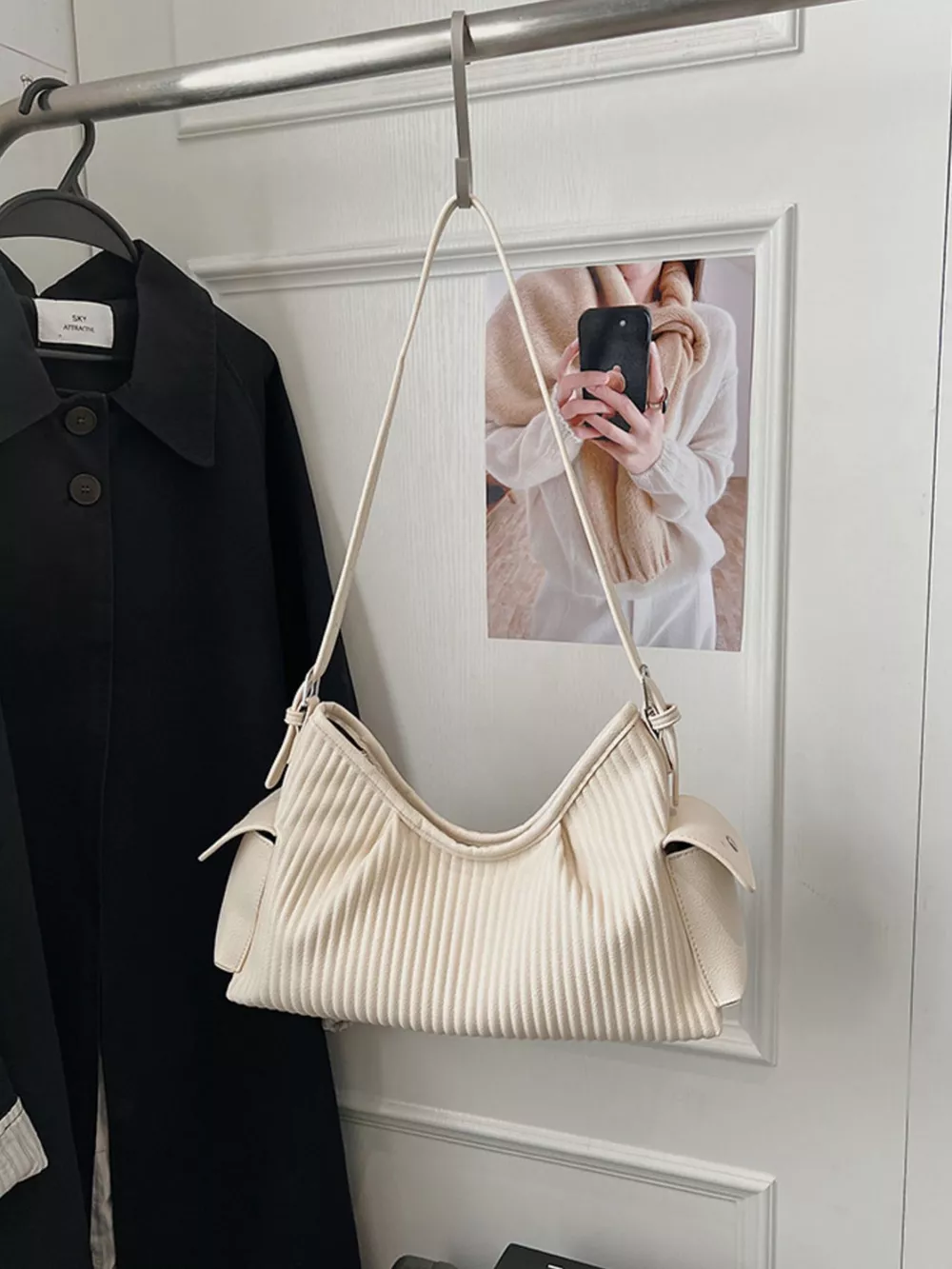 Adjustable Strap Crossbody Bag, image 2