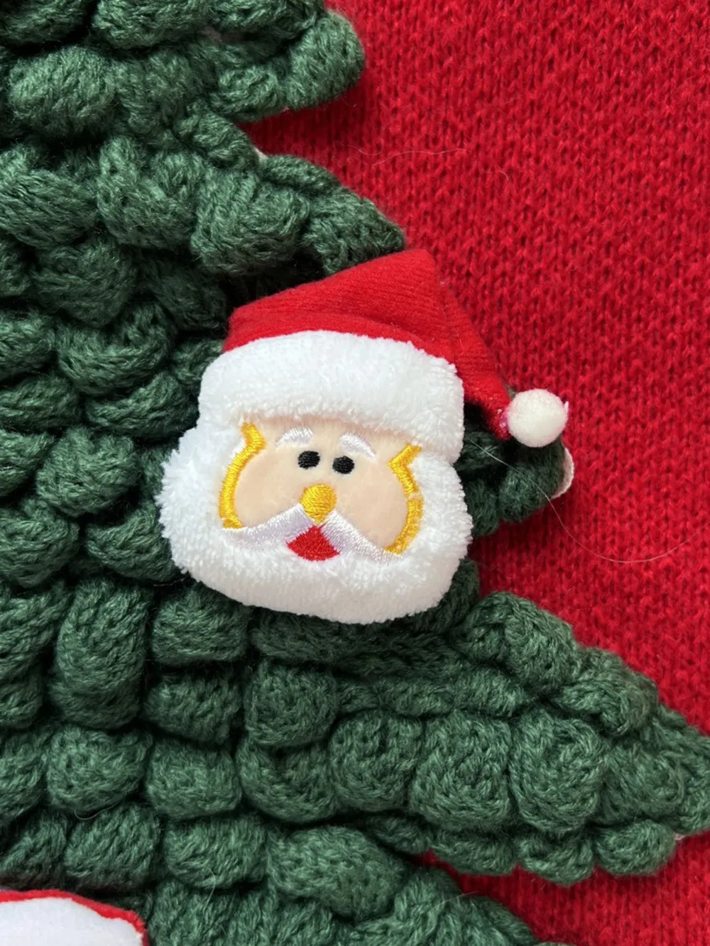 Christmas Tree Round Neck Long Sleeve Sweater, image 14