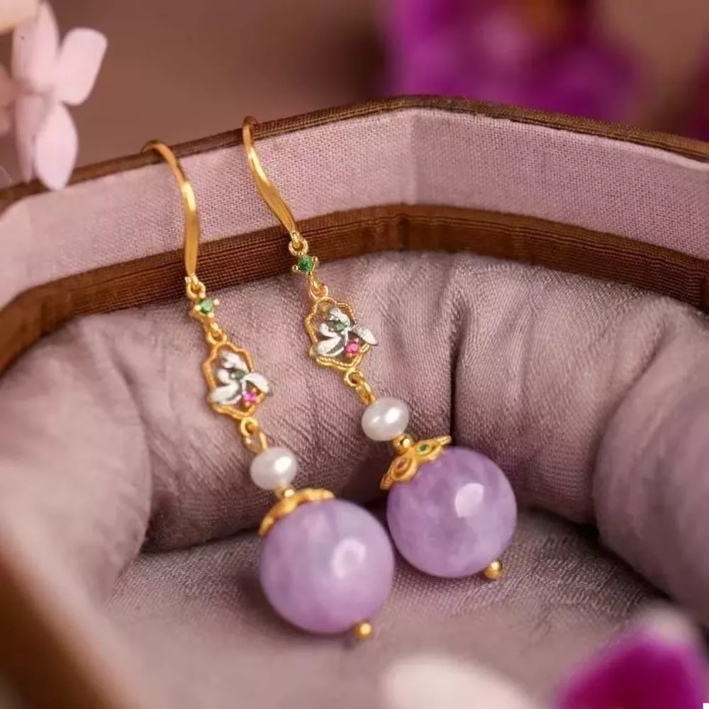Pearl Drop Earrings, image 2