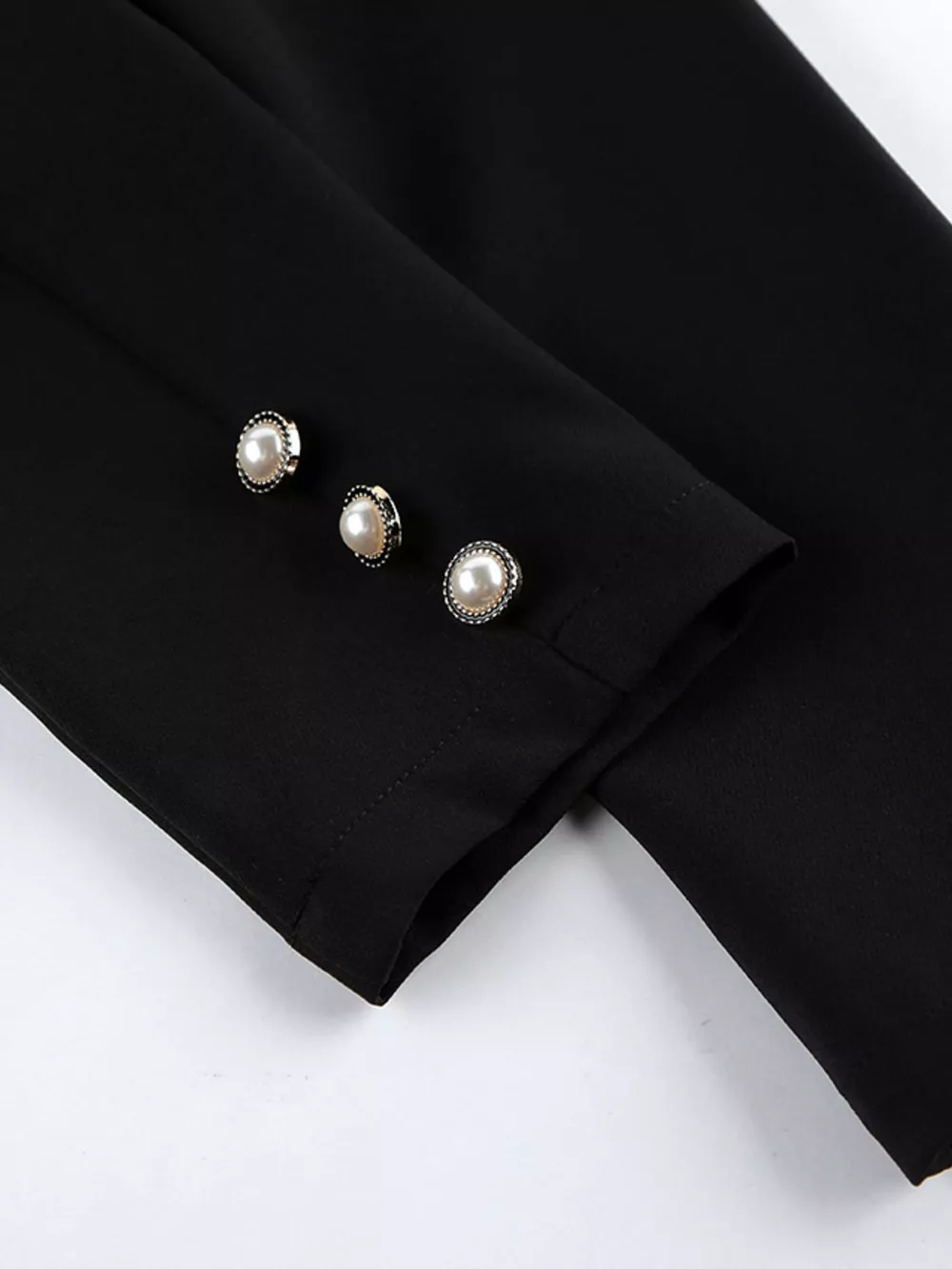 Ruched Surplice Long Sleeve Dress, image 7