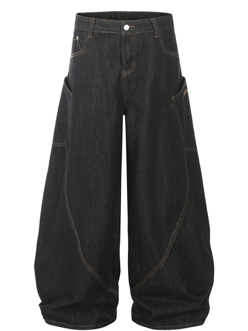 Men's Wide Leg Jeans