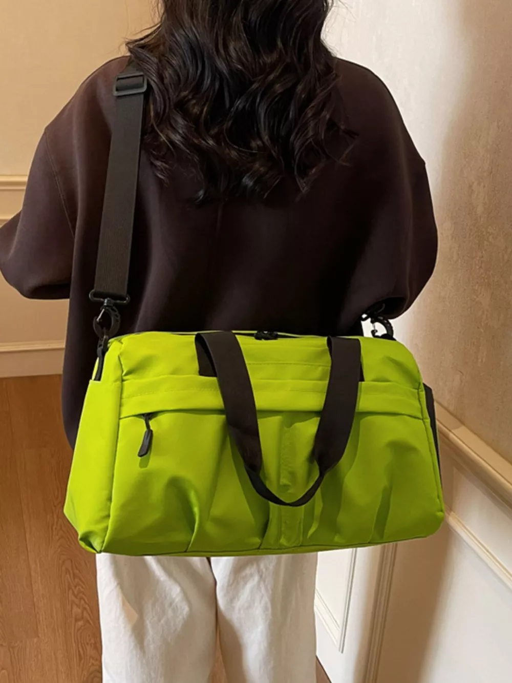 Oxford Cloth Travel Duffel Bag, image 4