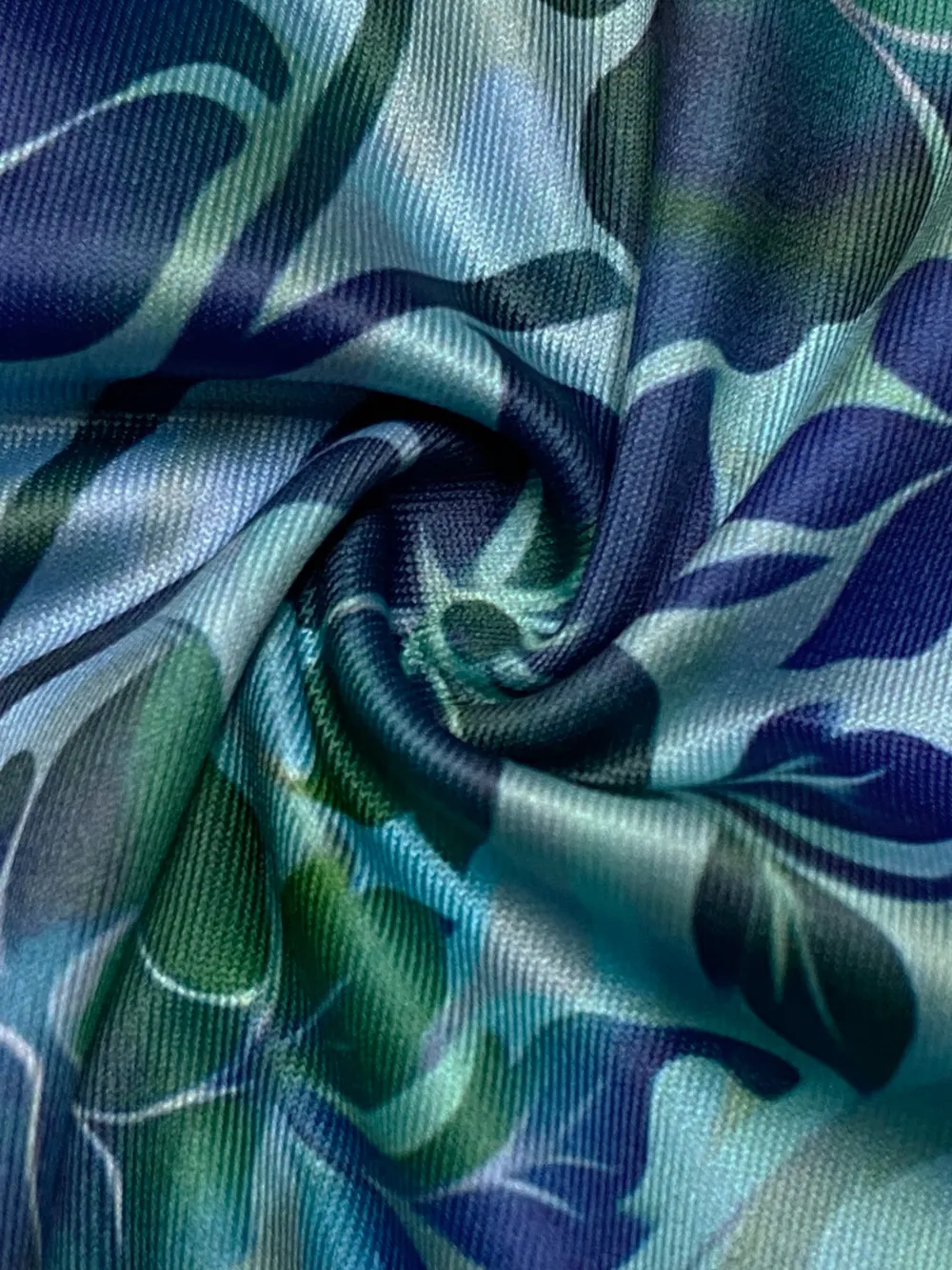 Printed V-Neck Long Sleeve Blouse, image 3