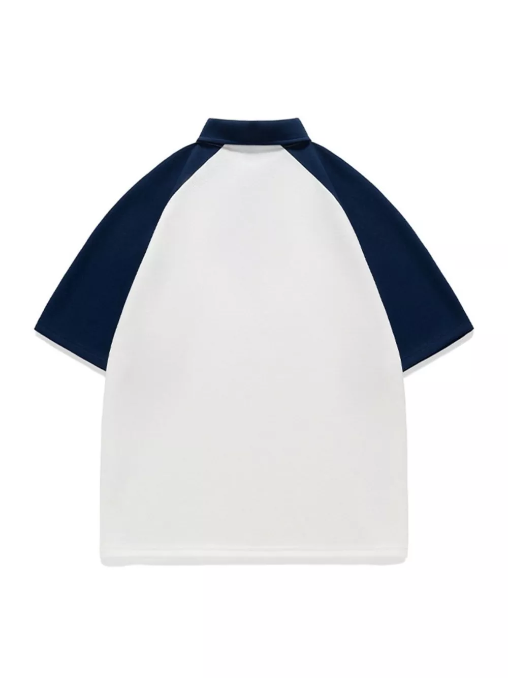 Men's Plus Size Contrast Button Detail Short Sleeve Polo, image 10