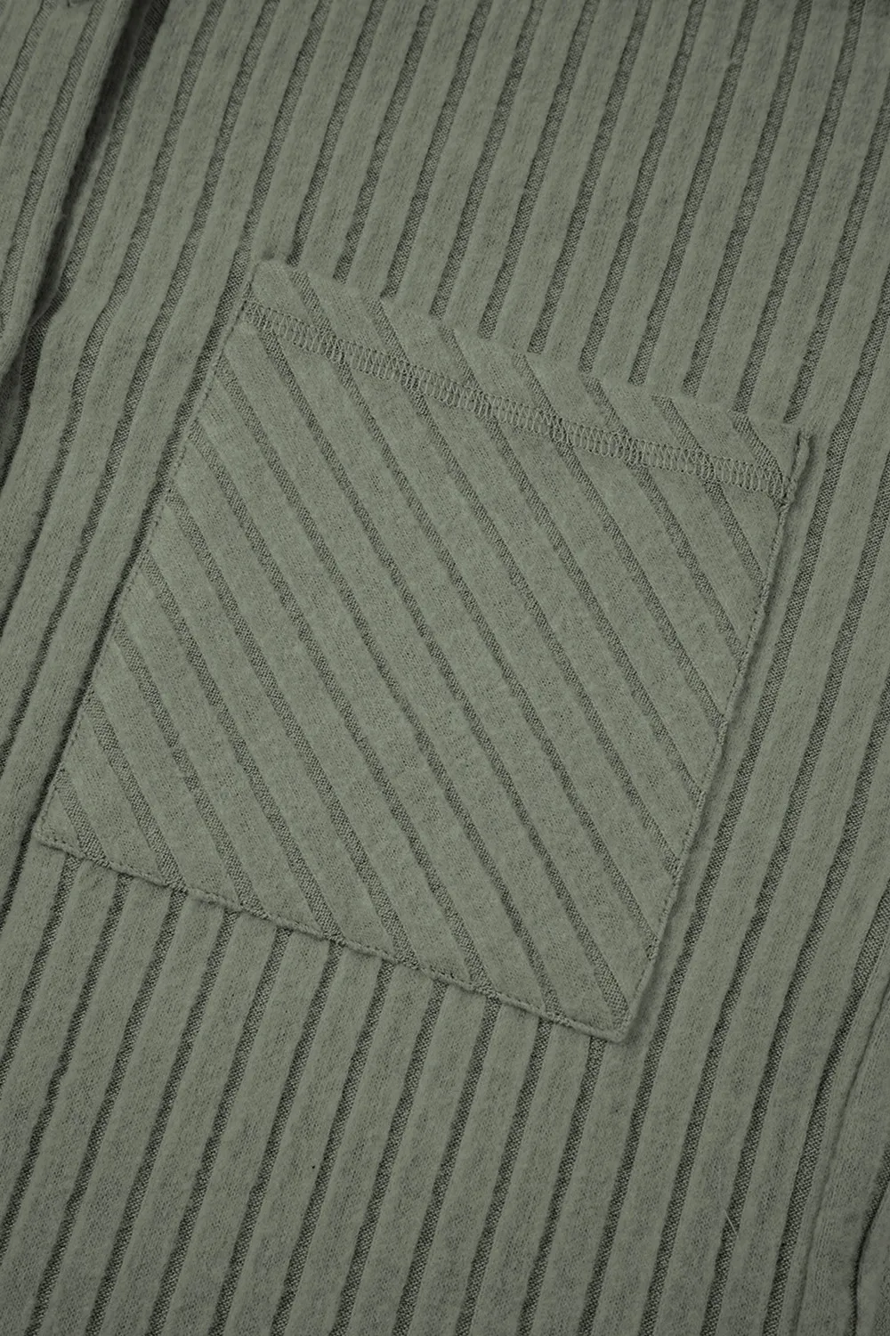 Ribbed Knit Button-Up Cardigan, image 8