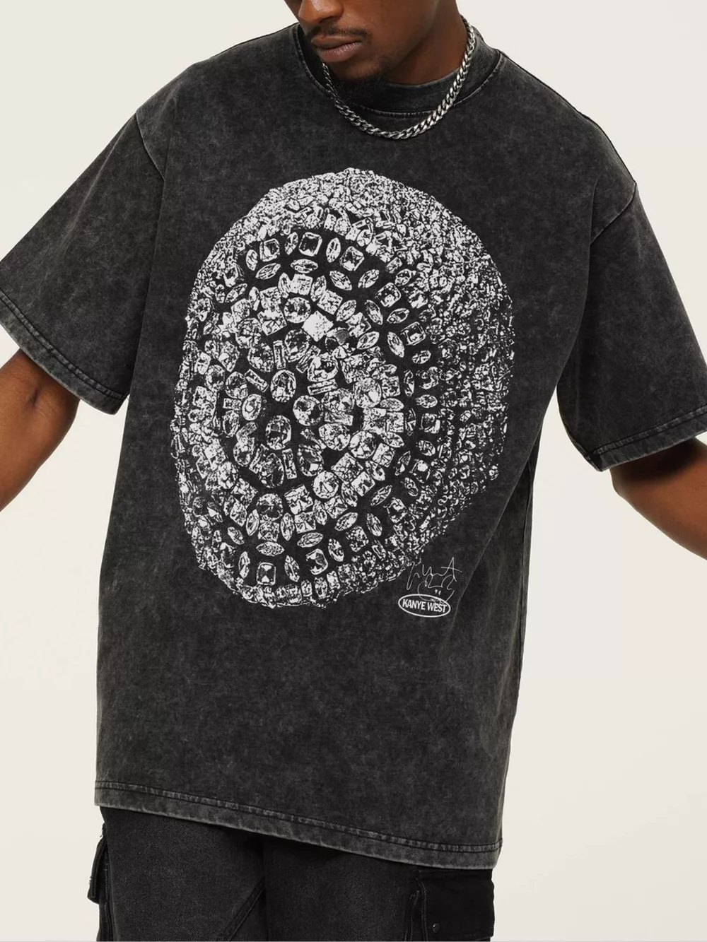 Men's Graphic Round Neck Short Sleeve T-Shirt, image 2