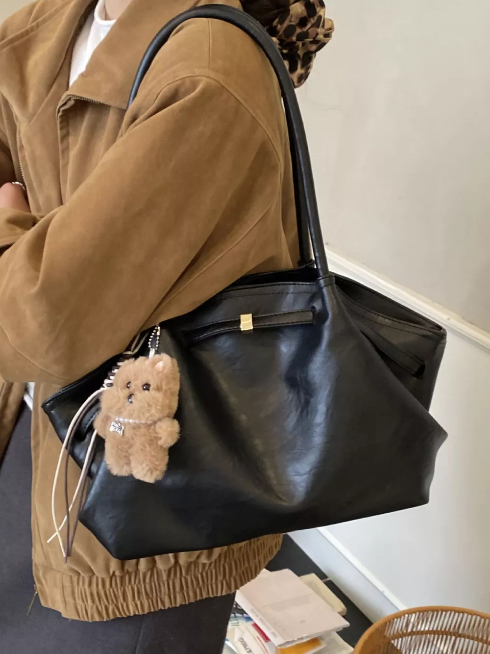 PU Leather Shoulder Bag, image 3